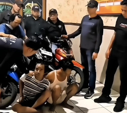 Duo Spesialis Curanmor Subuh Ditangkap Tim Anti Bandit Simokerto