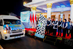 Gubernur Khofifah Lepas Tim Yankes Bergerak ke Pulau Sapudi, Luncurkan Inovasi Telesapa Madura