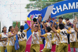 Final Dramatis, All Stars Bandung Taklukkan Tangerang 1-0 dan Angkat Trofi