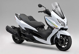 Berbahan Bakar Hidrogen, Suzuki Siap Pamerkan Motor Burgman di Osaka