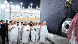 Prabowo, Umroh, Cium Hajar Aswad, Salat Sunah Dalam Ka'bah