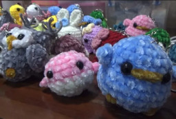 Usaha Rajut Boneka Amigurumi di Jember Laris Manis, Omzet Jutaan