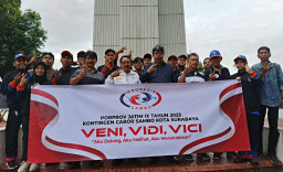 Persambi Surabaya Lepas Kontingen Sambo Menuju Porprov Jatim IX 2025, Targetkan 4 Emas