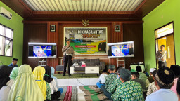 Satlantas Polres Blitar Ajak Siswa Sekolah Jadi Pelopor Keselamatan