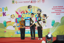 Gebyar Hari Anak Nasional, Wali Kota Ning Ita Janji Penuhi Hak-Hak Anak