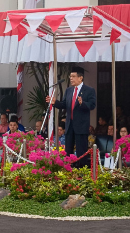 Irup HUT RI ke-80, Bos PT Maspion Alim Markus Ajak Karyawan Kerja Keras dan Efisien