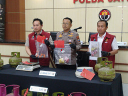 Polda Jatim Ungkap Praktik Penyalahgunaan Gas LPG Subsidi di Malang