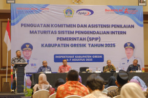 Gelar Asistensi SPIP, Bupati Gresik Tegaskan Komitmen Tata Kelola yang Akuntabel