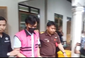 Kasus Korupsi Pembangunan Dam Kali Bentak, Satu Lagi Tersangka Ditahan Kejari Kabupaten Blitar