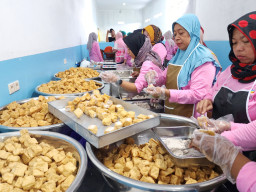 Srikandi PLN UIT JBM Kembangkan UMKM Olahan Ikan Tuna di Pesisir Selatan Jawa Timur