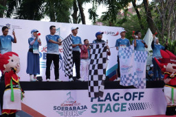Sukses, Ribuan Pelari Meriahkan Bank Jatim JConnect Run Soerabaja 10K