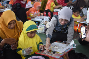 Gebyar Membatik PAUD, Mbak Wali Tanamkan Cinta Budaya Sejak Dini Pada Anak TK