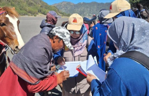 Diperta Probolinggo Buka Layanan Posyandu Kuda di Gunung Bromo