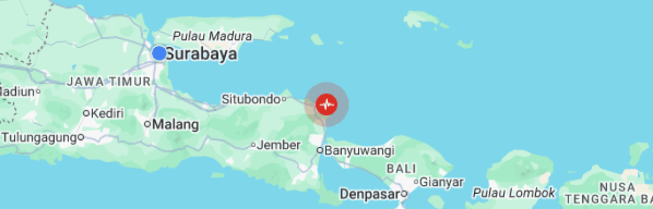 Gempa Magnitudo 5,7 Guncang Banyuwangi dan Situbondo, Puluhan Rumah Rusak