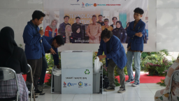 ITS Salurkan Inovasi Pemilah Sampah Otomatis, Dukung Kebersihan dan Daur Ulang