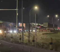 Kerap Terjadi Kecelakaan, Dishub Lamongan Sementara Tutup JLU Lamongan 