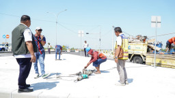 Ikhtiar Cegah Kecelakaan di JLU, Doa Bersama dan Traffic Light Mulai Dipasang