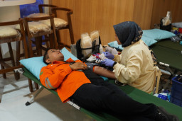 Jelang Hari Listrik Nasional, PLN UIT JBM Wujudkan Bakti Kepada Sesama Dengan Donor Darah