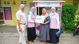 Semarakkan Hari Listrik Nasional ke 80, PLN Berikan Bantuan Gerobak Usaha