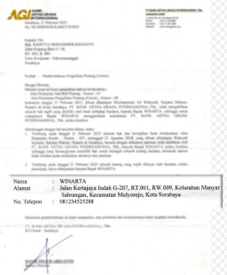 Baca juga : Sidang Perdana Gugatan PMH Cessie Bank Artha Graha, Tergugat Winarta Misterius