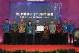 Penurunan Belum Signifikan, Mas Dhito Ajak Instansi Vertikal Bersama Intervensi Masalah Stunting