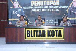 23 Anak Pelaku Penyerangan Polres Blitar Kota Selesai Jalani Program Diversi