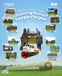 Luncurkan Program Pariwisata Rail Tour Jawa Timur, ajak Masarakat Keliling Dunia tanpa Paspor