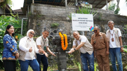 PLN UIT JBM Bantu 100 rumah di Bali Dapatkan Akses Air Bersih