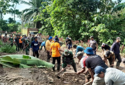 Longsor di Bukit Gunung Gamping, Akses Dua Desa di Banyuwangi Terisolasi
