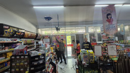 Alfamart Dibobol Pencuri, Pelaku Masuk Lewat Plafon