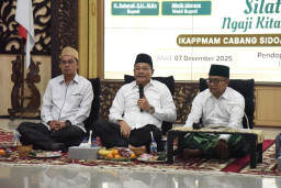 Bupati Sidoarjo Jalin Silaturrahim dan Ngaji Kitab Bersama IKAPPMAM Cabang Sidoarjo