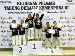 Atlet Kodrat Sidoarjo Harumkan Sidoarjo di Ajang Kejurnas Pelajar Tarung Derajat Kemenpora RI 2025