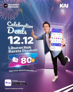 Jelang Libur Nataru, PT KAI Daop 7 Madiun Bagikan Diskon Tarif 20 Persen