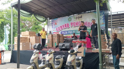 Dari Rakyat untuk Rakyat, Pemdes Pagerwojo Gebyar Undian Berhadiah Taat Pajak PBB-P2