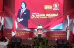 Gerindra Sidoarjo Gelar Pelantikan Akbar, Jaga Kemenangan Untuk Pilkada 2029
