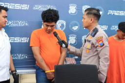 Polres Gresik Ringkus Tiga Pelaku Kekerasan Jalanan, Satu Diberi Tindakan Tegas Terukur