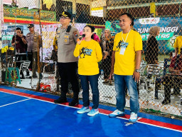 Kick off Futsal Pelajar PWI Mojokerto Cup Dimulai, 32 Tim Siap Berlaga