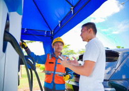 PLN Catat Transaksi SPKLU Lebih dari 13 Ribu Kali Sepanjang Liburan Nataru