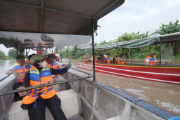 Susur Sungai Ngotok Hadir di TBM, Tambah Destinasi Wisata Kota Mojokerto