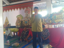 Peringati Ruwat Desa, Pemdes Banjarbendo Gelar Istighosah hingga Wayang Kulit