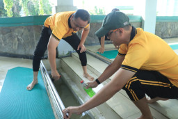 Polres Gresik Gelar Kurve di Masjid Agung, Dukung Program ASRI Presiden Prabowo Subianto