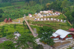 Bumi Perkemahan Glagaharum Bakal Jadi Wisata Baru di Lereng Gunung Semeru Lumajang