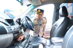 Kapolres Gresik Cek Kesiapan Kendaraan Dinas, Pastikan Layanan Publik Tetap Prima