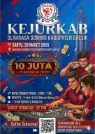 Domino Resmi Jadi Olahraga, Kejurkab ORADO Gresik Siap Cetak Sejarah Baru