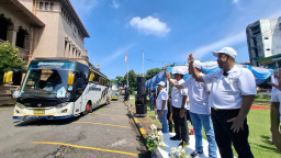 Antusias Tinggi, Mudik Gratis PTPN I Regional 5 Berangkatkan 600 Pemudik dari Surabaya