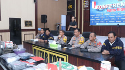 Polres Blitar Kota Tangkap Puluhan Tersangka Peredaran Sabu dan Obat Terlarang