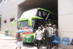 Penumpang Bus Lebaran 2026 Meledak, Terminal Purboyo Madiun Catat Kenaikan Hingga 142 Persen