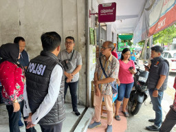 Satuan Reserse Kriminal Polres Blitar Kota bersama Disperindag sidak Ketersediaan LPG dan BBM