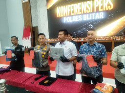 Dalam Seminggu, Tersangka Residivis Dua Kali Berhasil Dibekuk Satreskrim Polres Blitar