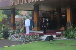 Upacara Hari Otonomi Daerah ke-30 di Kota Mojokerto, Wawali Tekankan Sinergi Pusat-Daerah